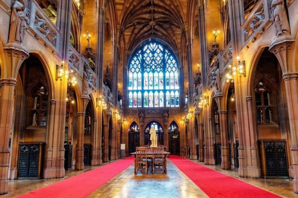 Is This the Real-Life Hogwarts? Explore Manchester's Enchanting Library!